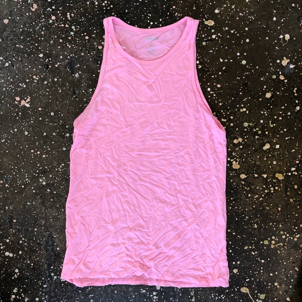 Splits59 Sadie Tank Top Pink Pastel Active Wear XS - Picture 2 of 5